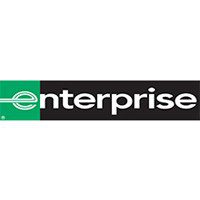 A black and green logo for enterprise.