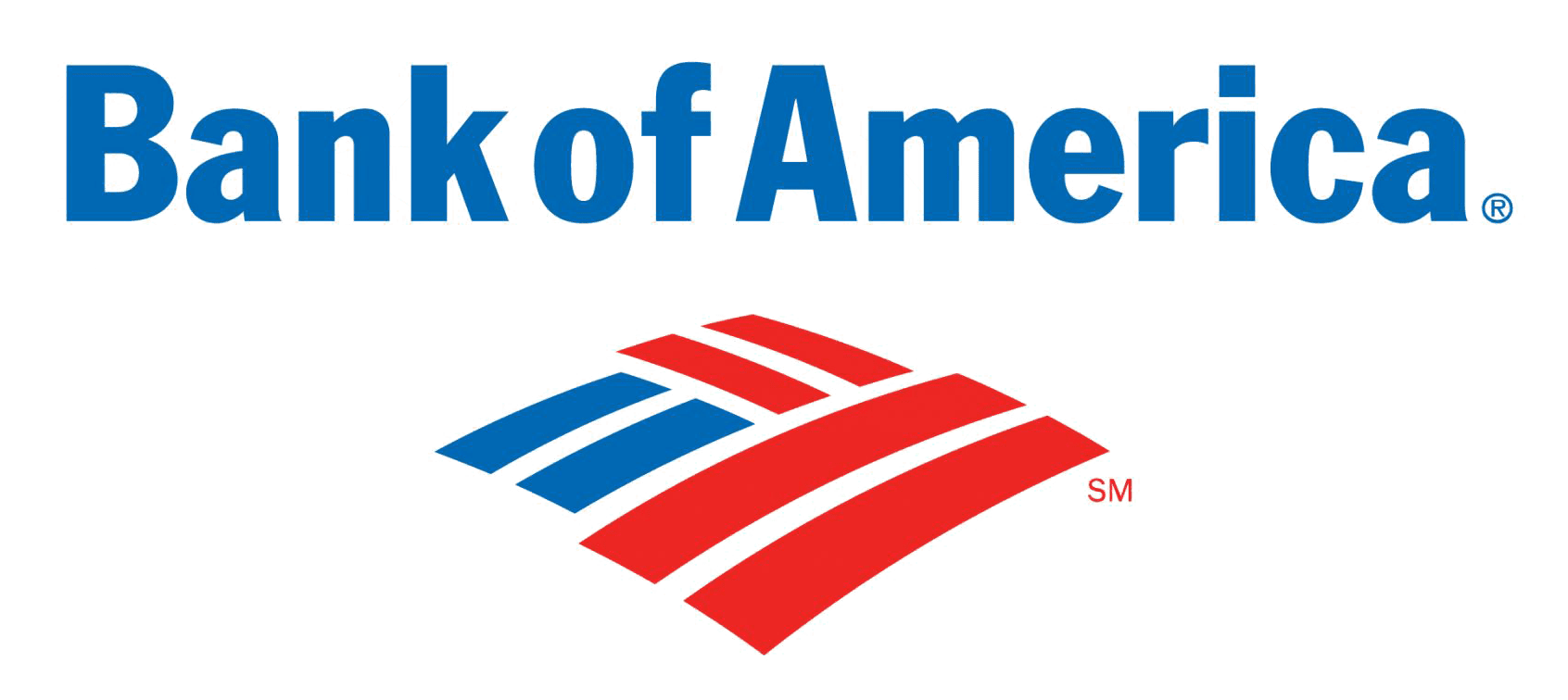 A bank of america logo is shown.